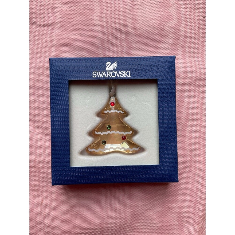 SWAROVSKI Crystal Gingerbread Tree Ornament 5395976